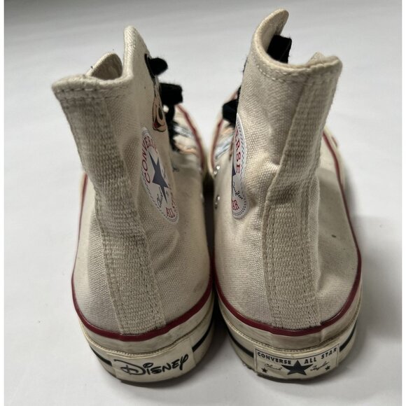 KITH x Converse Chuck Taylor All Star 70 Hi Sneakers in Disney Egret - Picture 5 of 8